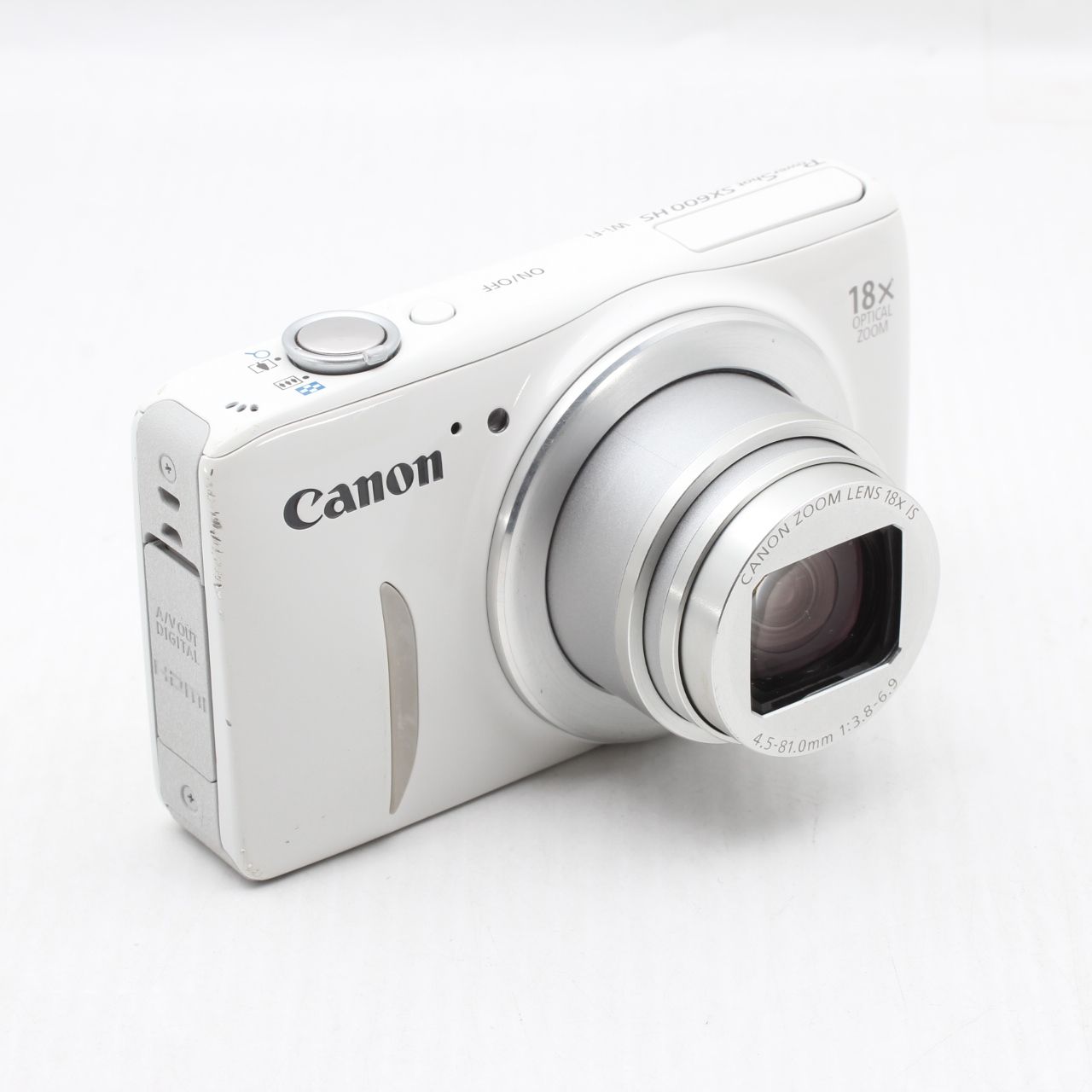 Canon キャノン コンパクトデジタルカメラ Power Shot SX 600 HS ホワイト JS 129 00849