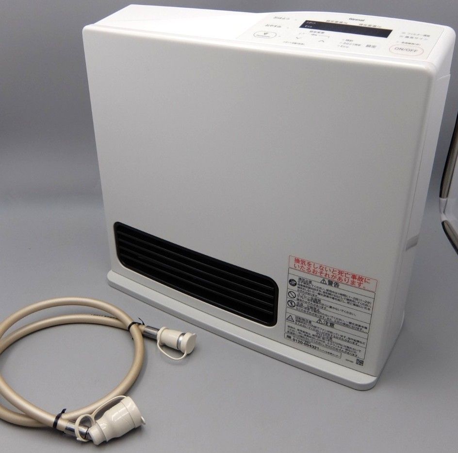 美品】リンナイ ガスファンヒーター RC-Y2402PE 都市ガス用 木造7畳