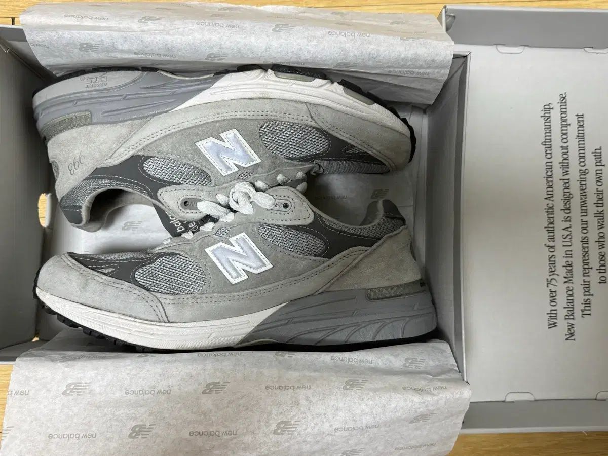 280 ニュー ンス 993 グレー Made in USA