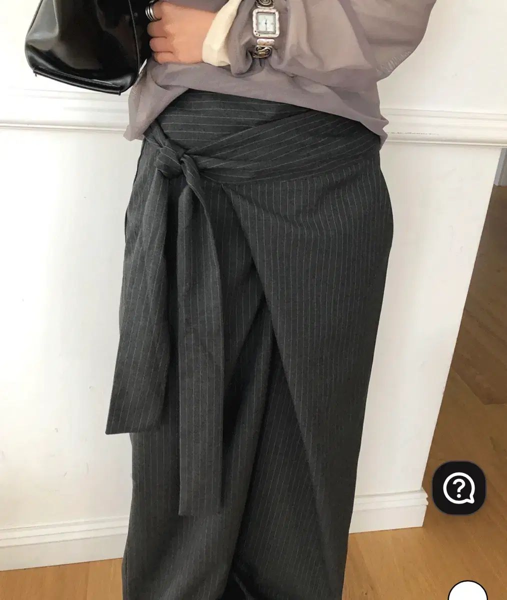 SEOUL ソウル ベースド ストライプ ラブ スラックス