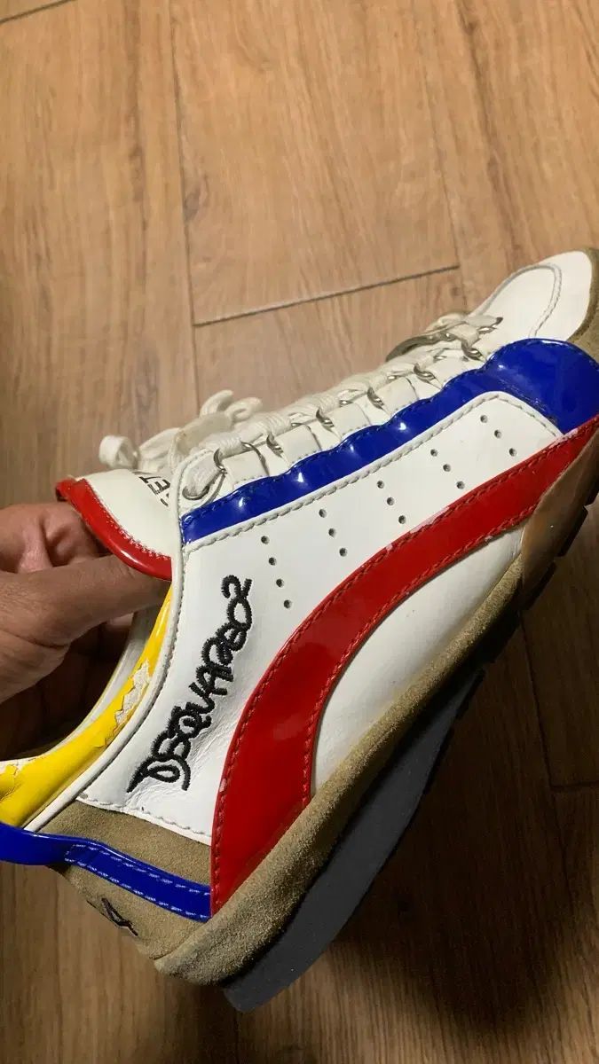 ディースクエアード2 白 スニーカー サイズ41 265 270 cm