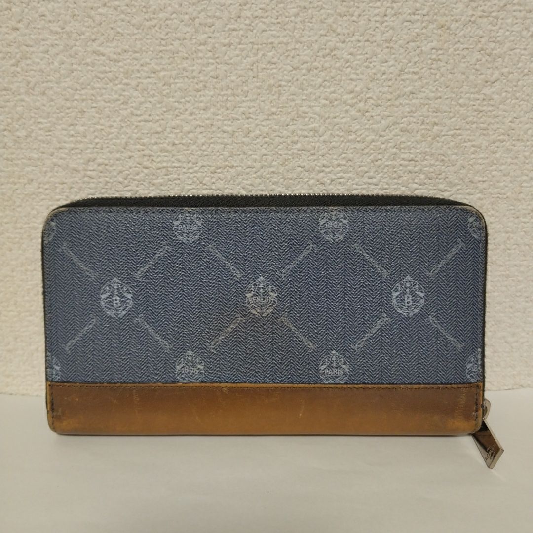 美品 ベルルッティ  シグネチャー  ラウンドファスナー  長財布  ブラウン 美品 ベルルッティ シグネチャー ラウンドファスナー 長財布 ブラウン