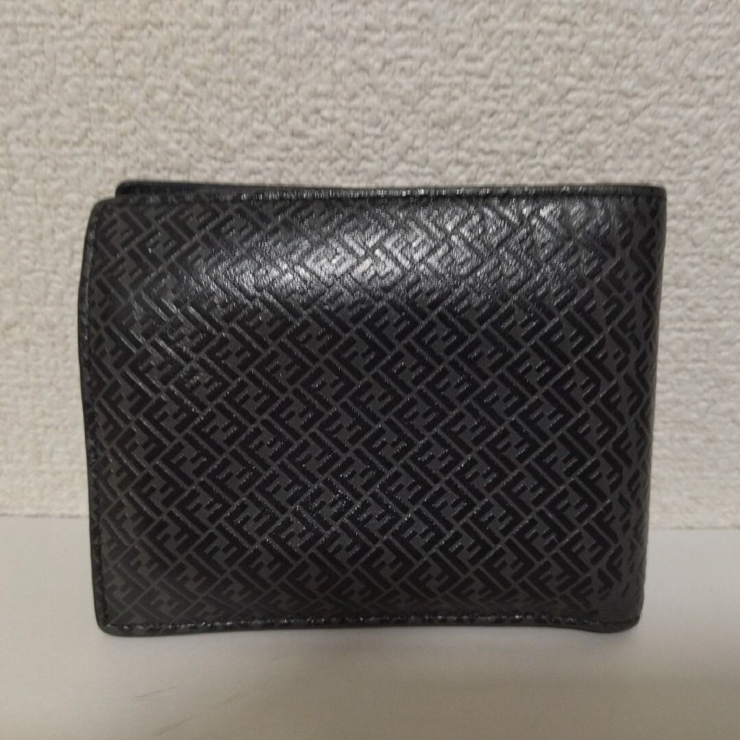 美品】フェンディ ズッカ ズッキーノ コンパクトウォレット 二つ折り