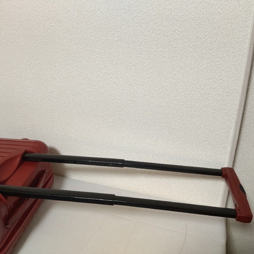 機内持込可 レッド