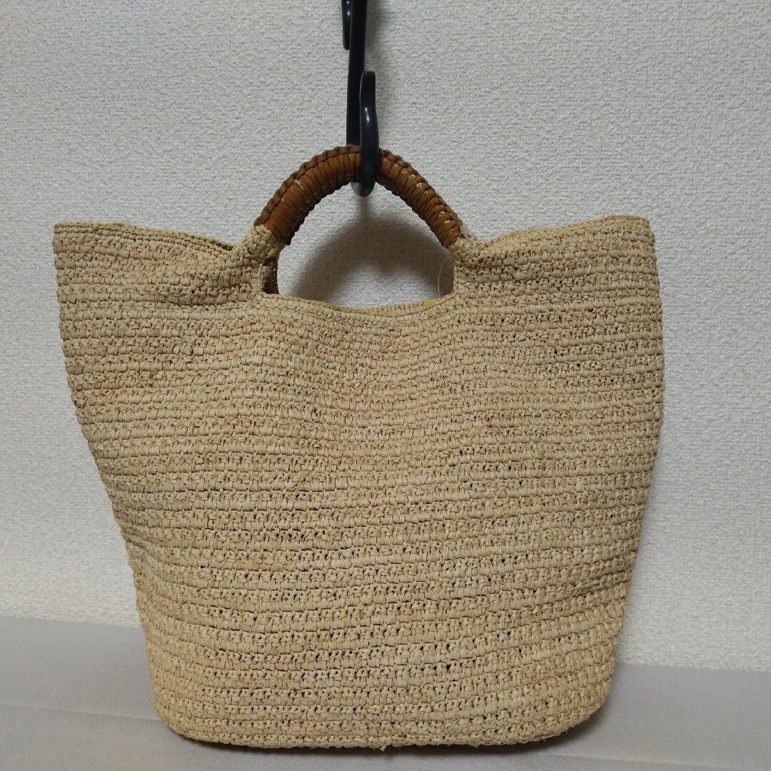 ヘレンカミンスキー カゴバッグ ハンドバッグ トートバッグ ラフィア