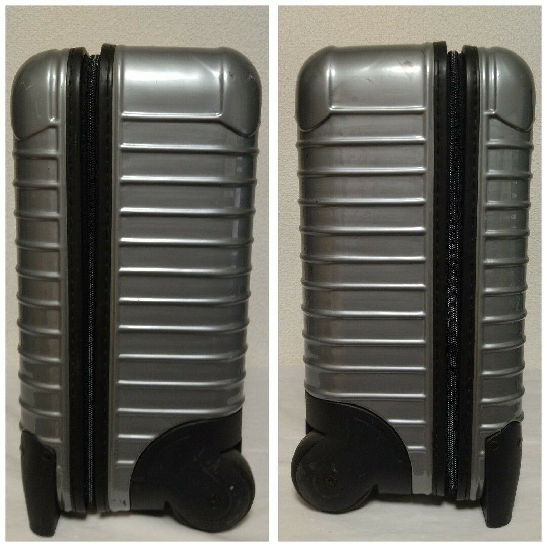 良品 リモワ サルサ ビジネストローリー 2輪 キャリーケース シルバー 良品 リモワ サルサ ビジネストローリー 2輪 キャリーケース シルバー