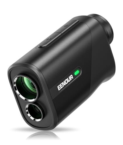EENOUR ゴルフレーザー距離計 Ultra mini 今平周吾プロ推薦 ミニシリーズ ゴルフ 距離計測器 高透過レンズ 超小型 距離測定器 超軽量 充電式 ケース付き be 1 b d 34