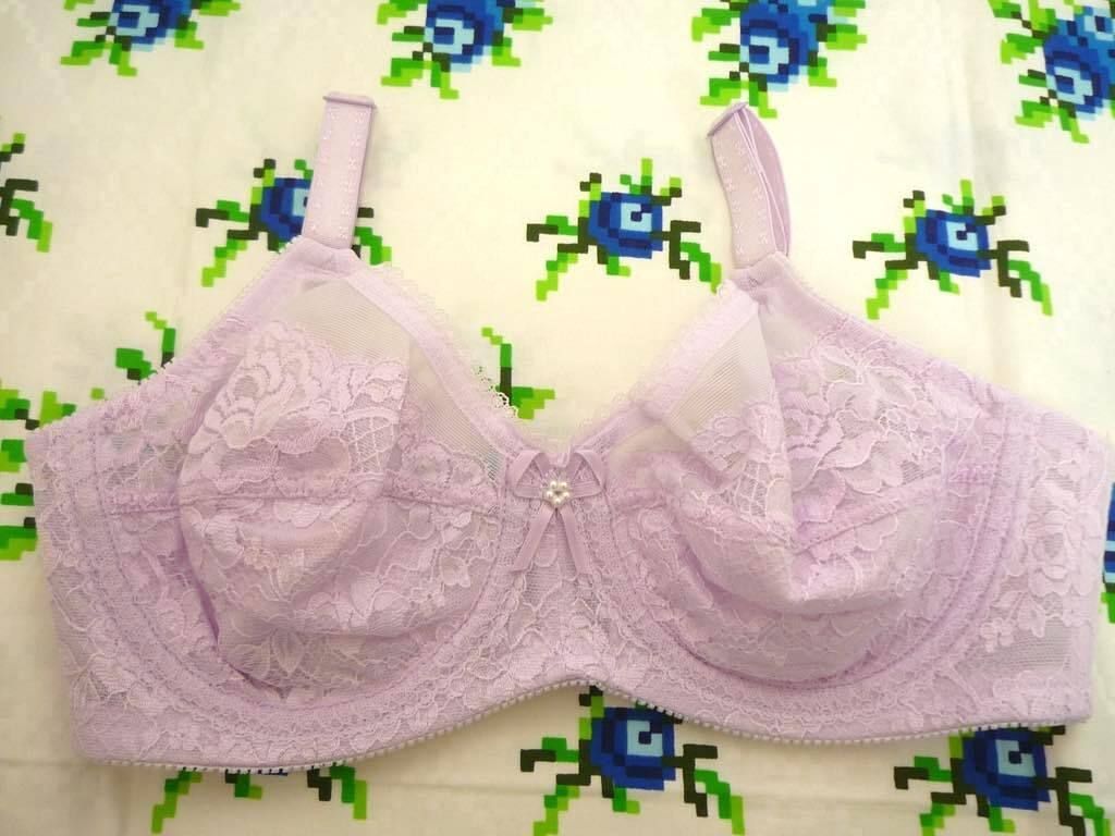 参考19800円 シャンデール シャルム ブラジャー ピオニーパープル C 65 補正下着 フルカップ 美バスト ワイヤー機能_SU 12 検マルコ