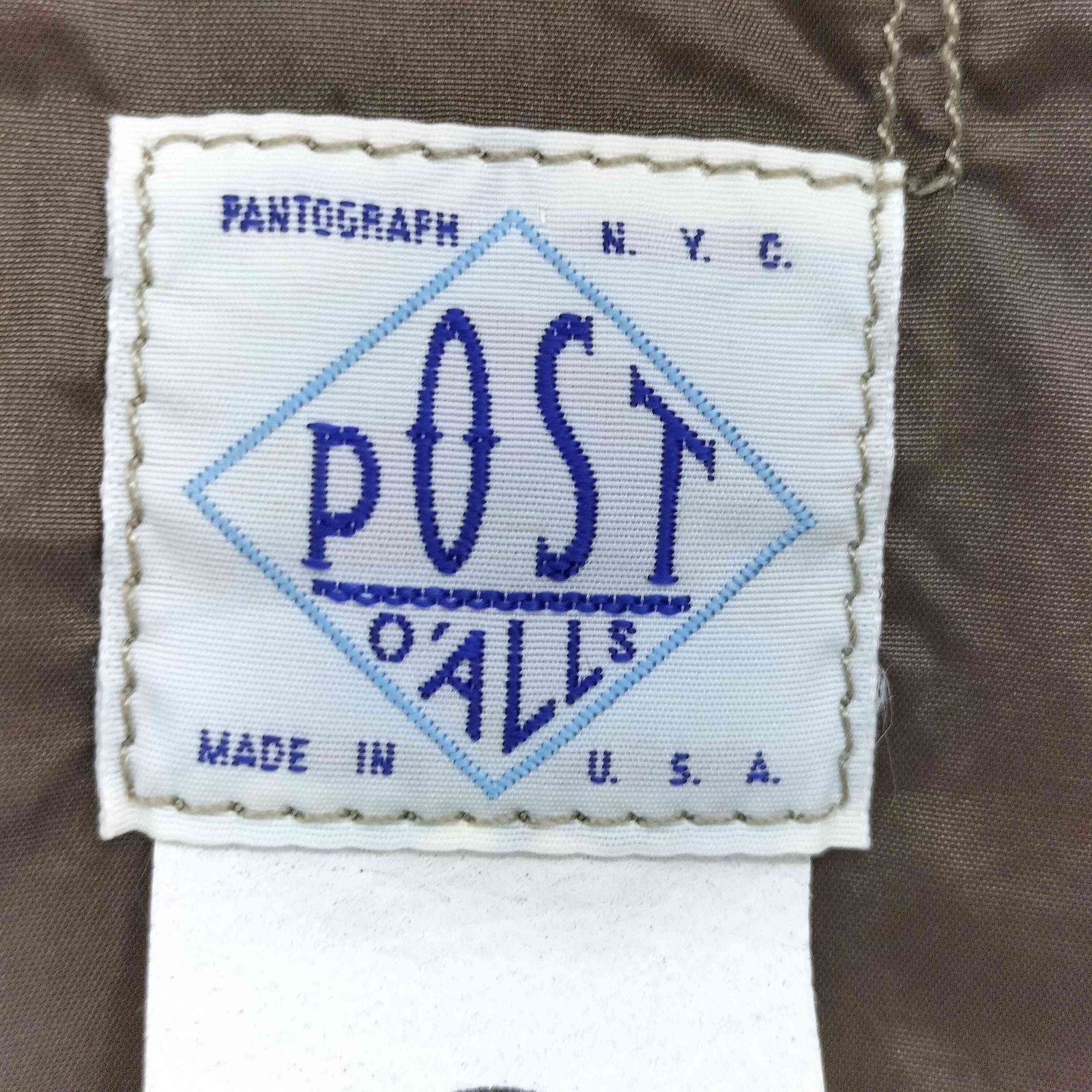 ポストオーバーオールズ POST OVERALLS USA製 NORTH WEST VEST ノース 