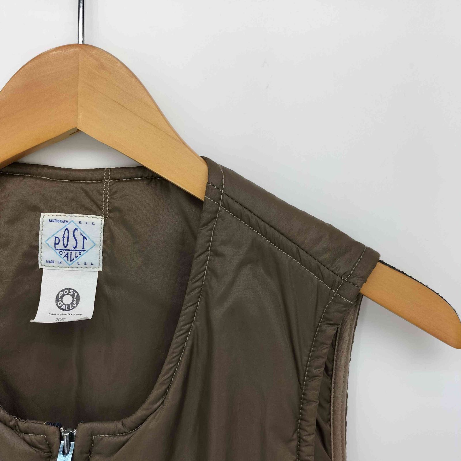 ポストオーバーオールズ POST OVERALLS USA製 NORTH WEST VEST ノース 