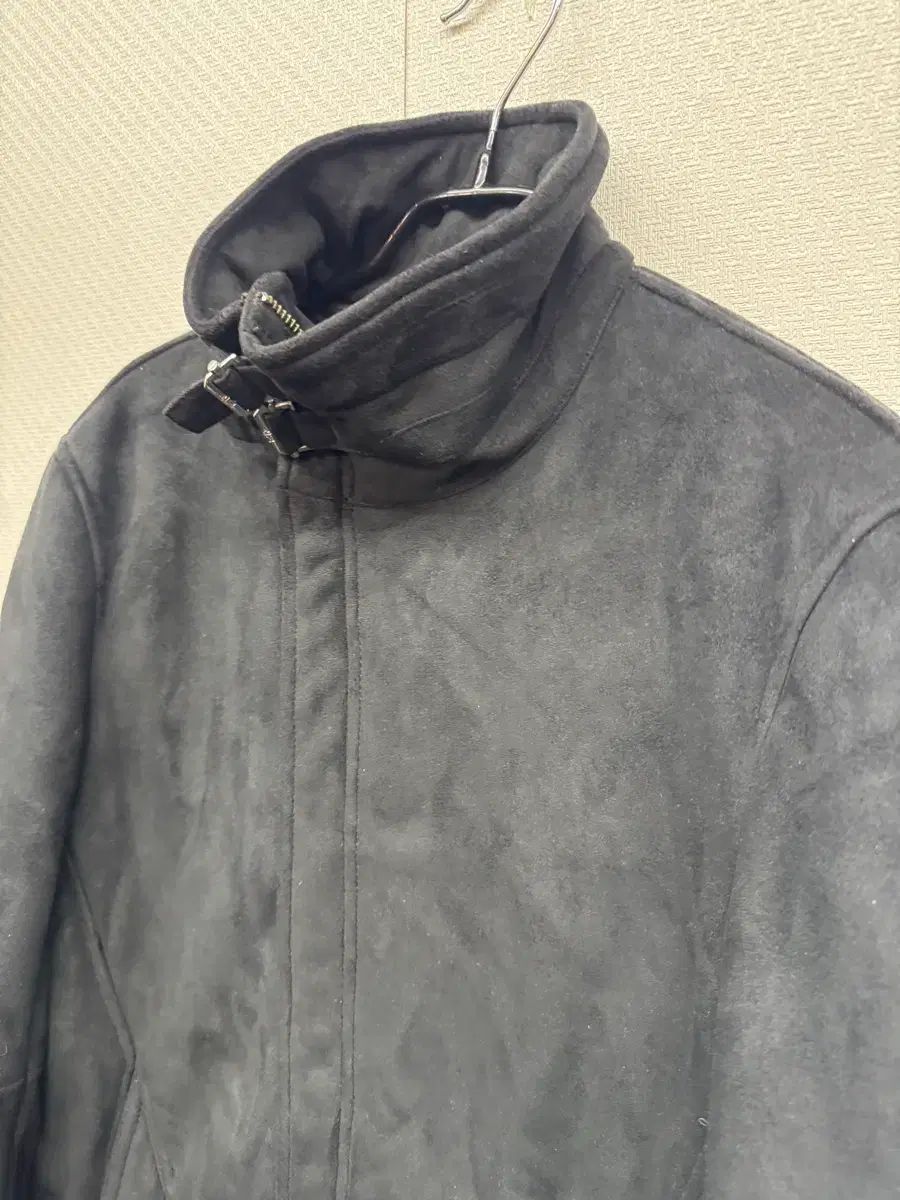 アルマーニ アシメントリー スウェード ライダースジャケット S