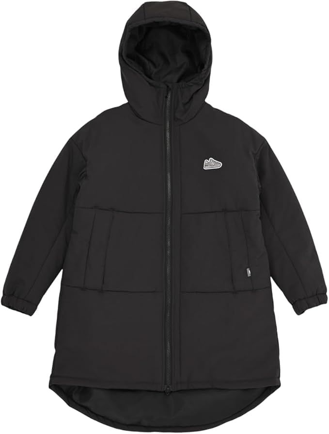 ニュー ンス ジュニア キッズ シューパッチ中綿 ベンチコート ハーフコート ナイロン p d 01 a 15 ae