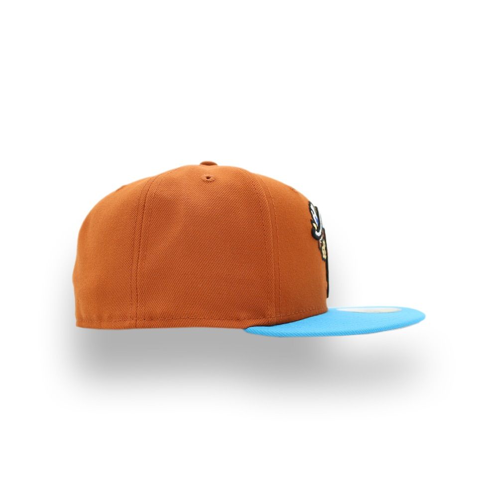 日本未発売 ニューエラ マイナーリーグ アマリロ ソッドプードルズ キャップ ERA MiLB SOD POODLES 59 FIFTY THEME NIGHT COLLECTION BROWN BLUE