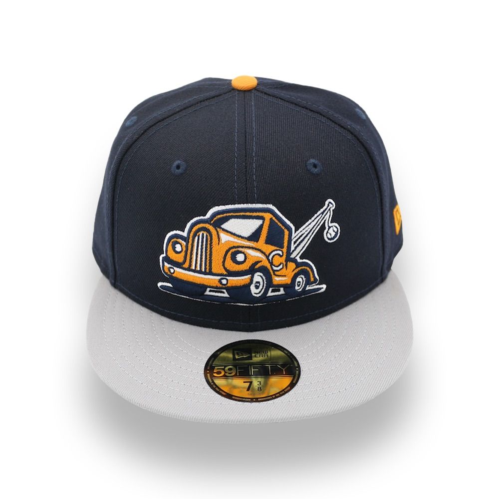 日本未発売 ニューエラ マイナーリーグ チャタヌーガ ルックアウツ キャップ ERA MiLB 59 FIFTY THEME NIGHT COLLECTION NAVY GRAY