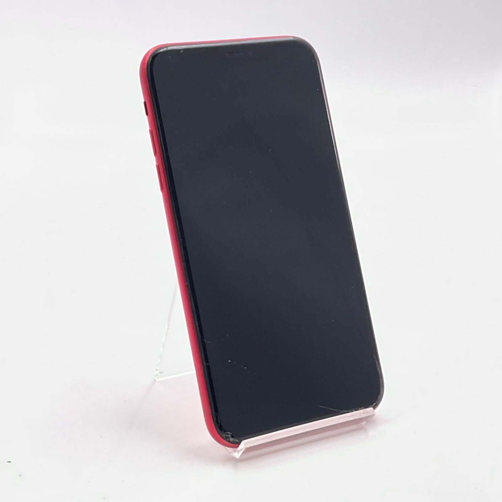 iPhone 11 64 GB PRODUCT RED au 白ロム 77 難有