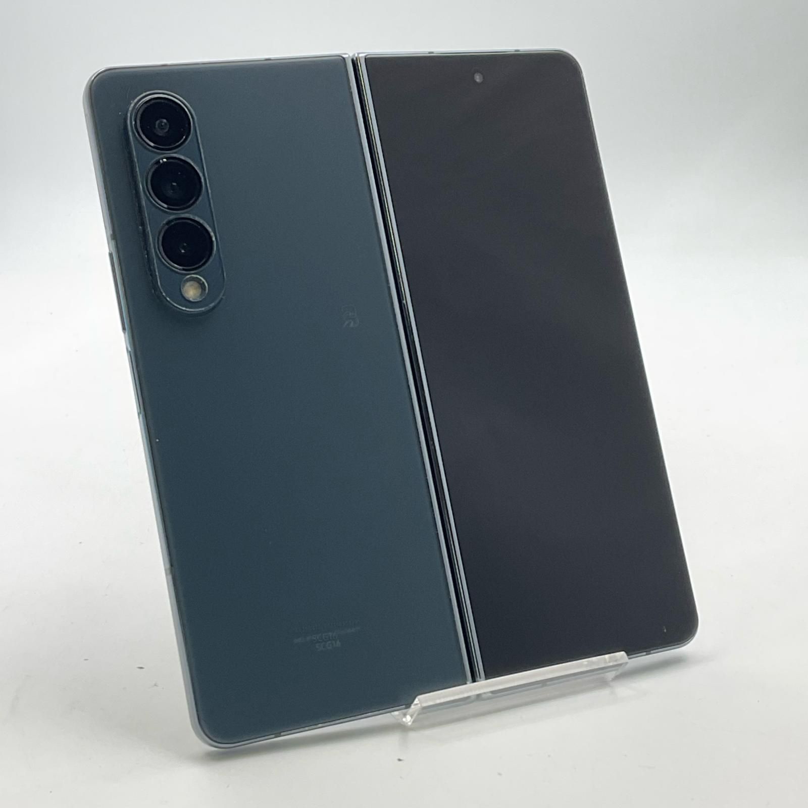 SAMSUNG Galaxy Z Fold4 256GB グレイグリーン au SCG16 動作確認済