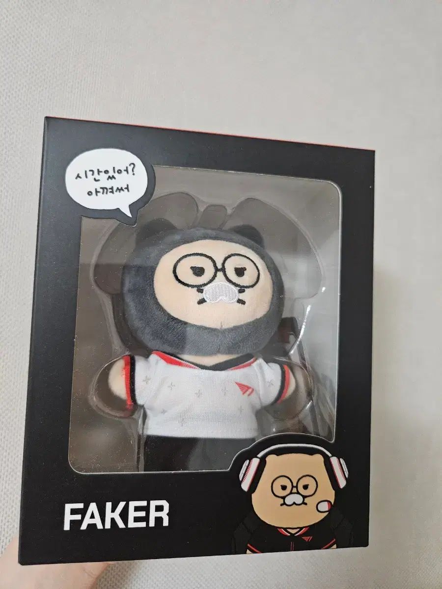 T 1 Xカカオフレンズ キーホルダー人形 FAKER_チュンシク トレカ〇