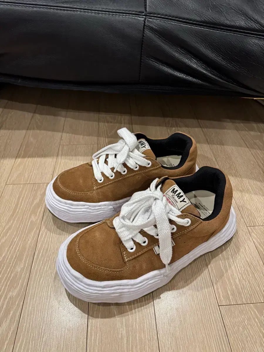 42 メゾンミハラヤスヒロ スウェード ブラウン