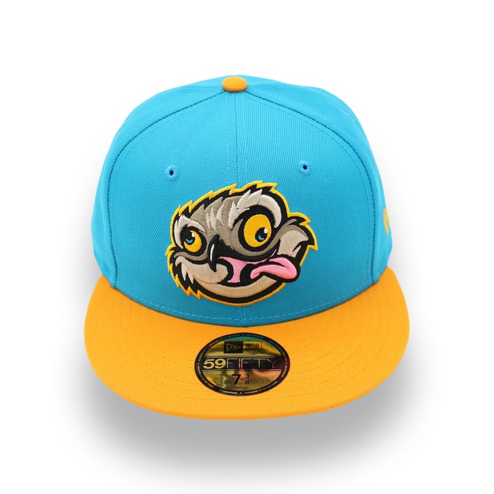 日本未発売 ニューエラ マイナーリーグ ランシング ラグナッツ キャップ ERA MiLB LANSING LUGNUTS 59 FIFTY COPA DE LA DIVERSION BLUE ORANGE