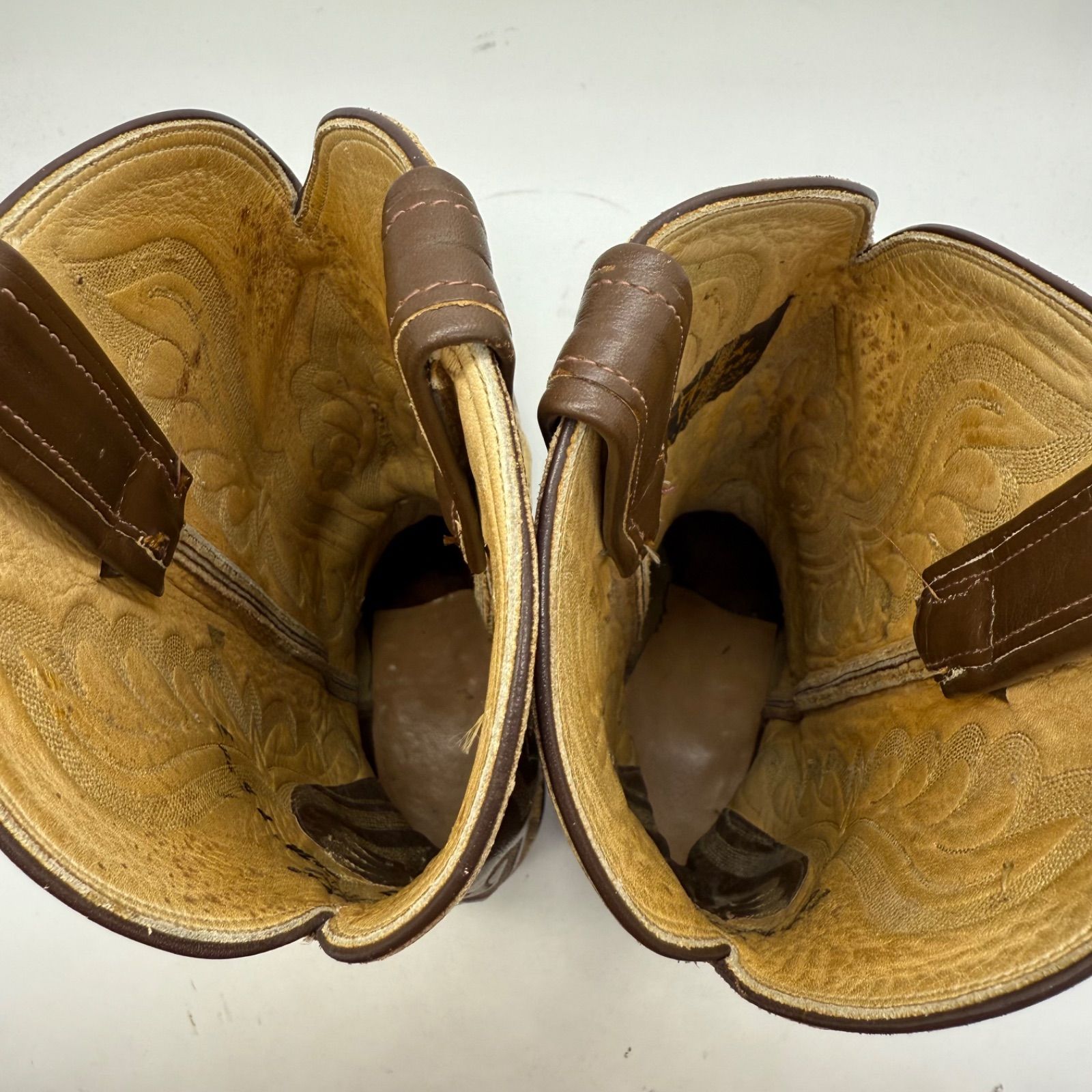  Tony Lama USA Python Leather Western boots US 7 8428 トニーラマ パイソン スネーク ウエスタンブーツ アメリカ製 ヴィンテージ ウエスタンブーツ ブーツ