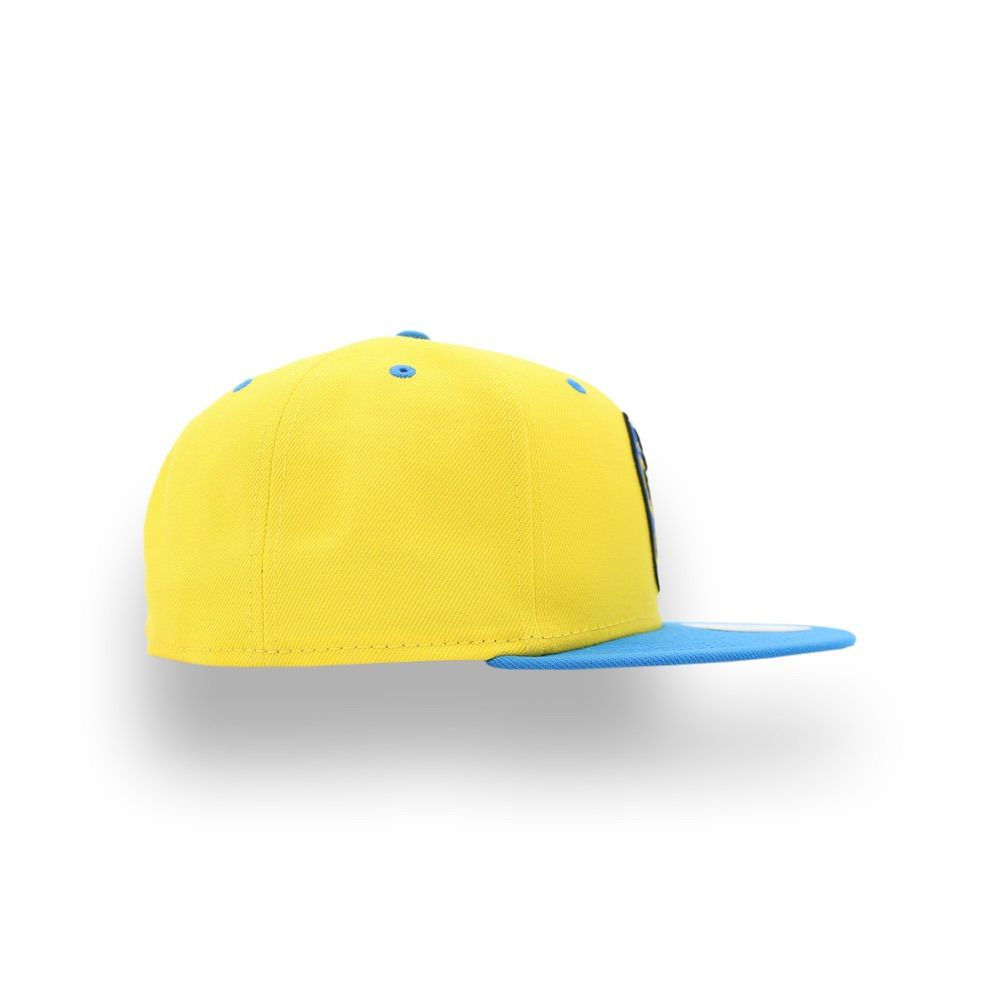 日本未発売 ニューエラ マイナーリーグ サクラメント リバーキャッツ キャップ ERA MiLB RIVER CATS 59 FIFTY COPA DE LA DIVERSION YELLOW BLUE