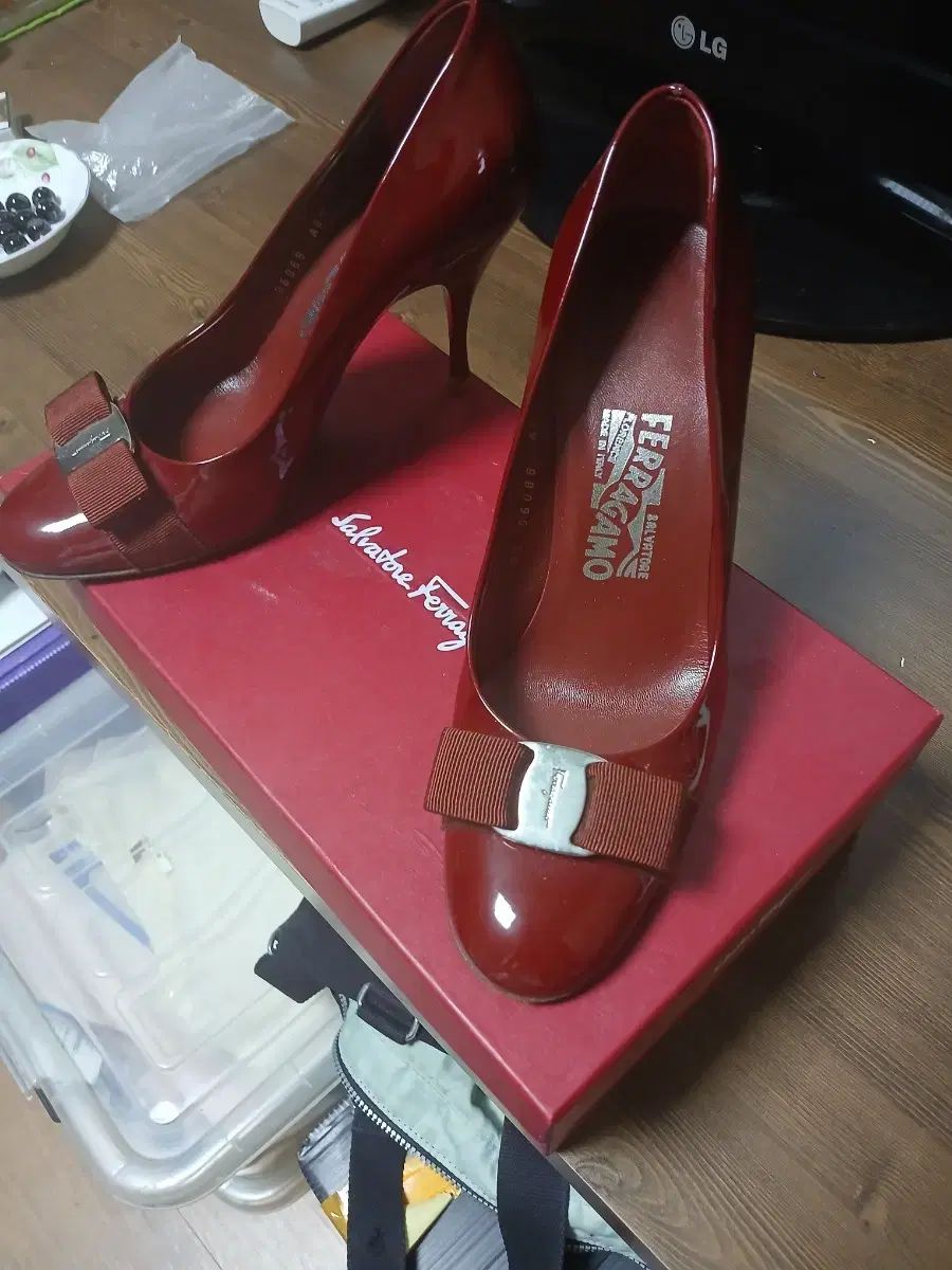 パンプス リボン