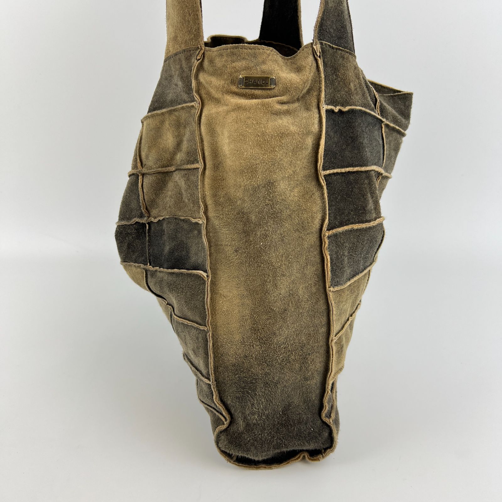 中古】CHANEL シャネル ココマーク チョコバー ハンドバッグ トート