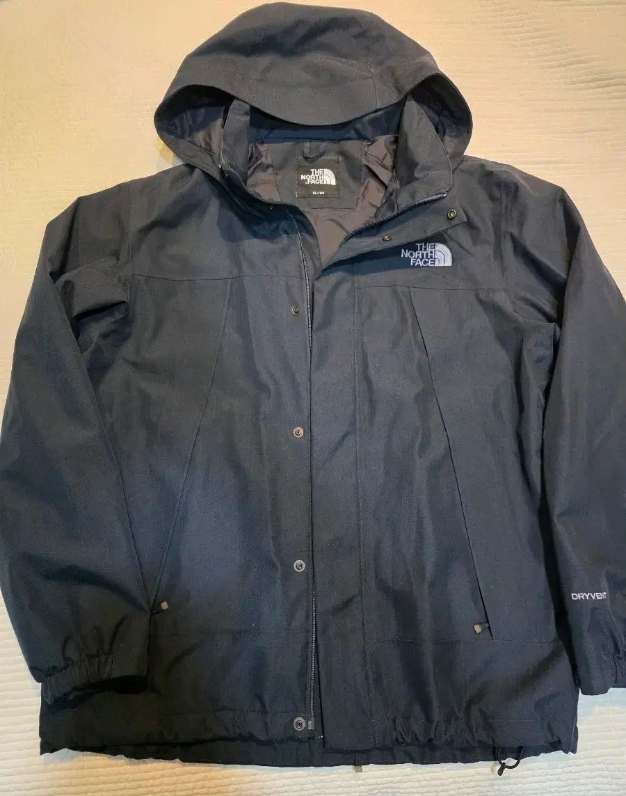 THE NORTH FACE ザノースフェイス フード ウィンドブレーカー ダークネイビー