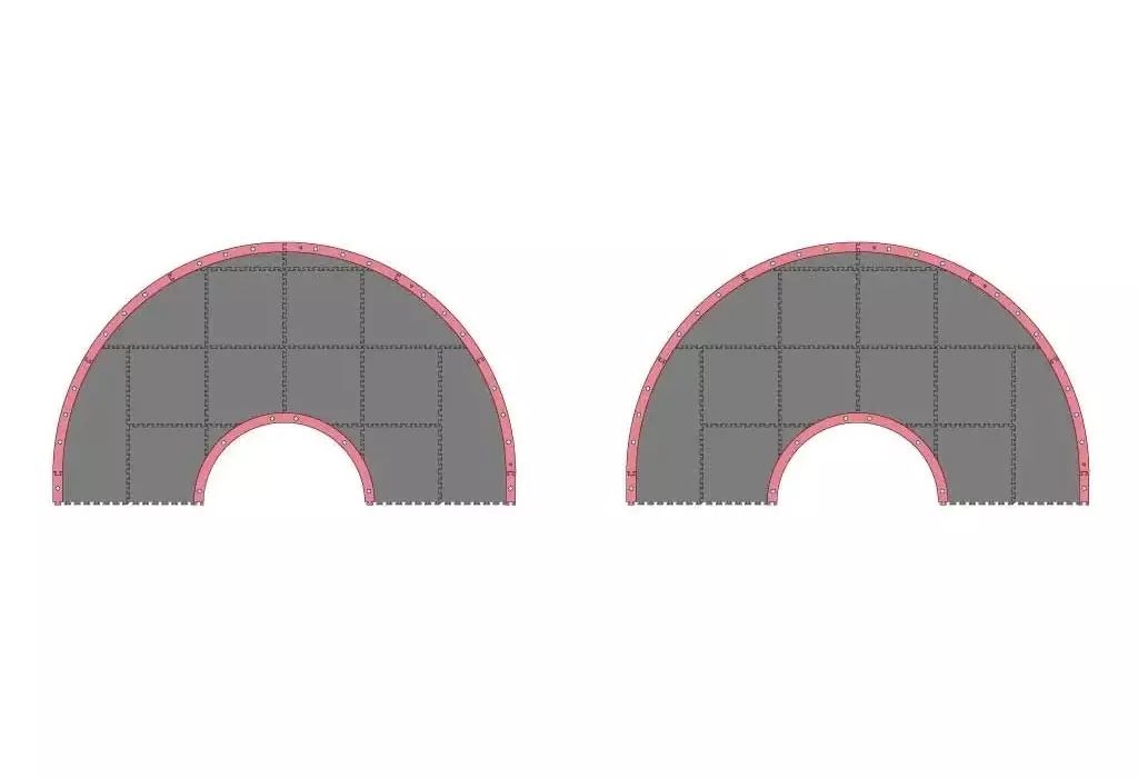 ラジコン ミニッツグランプリサーキット50 オーバル拡張セット 32 pcs 87053 04