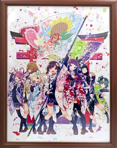 原画イラストボード 付 ハナヤマタ 複製原画