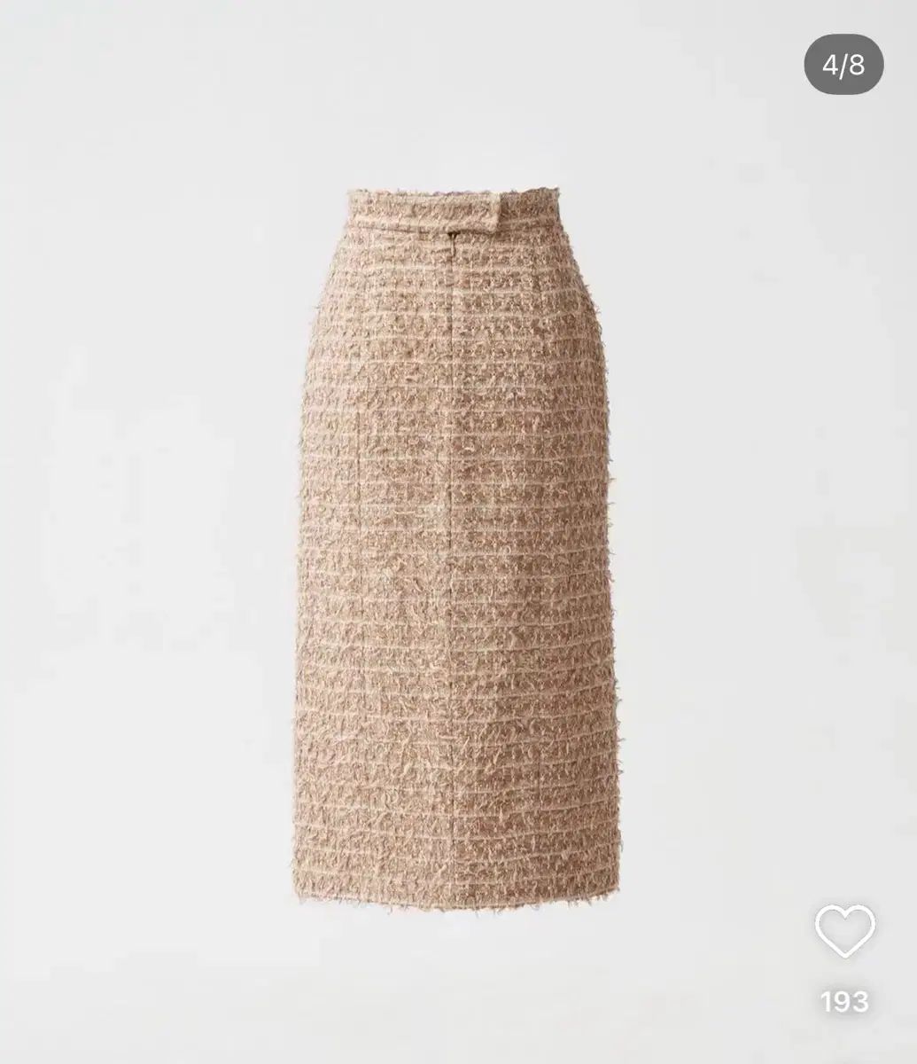 パラダイスエアライン x yjkang リン ツイード GOLD スカート