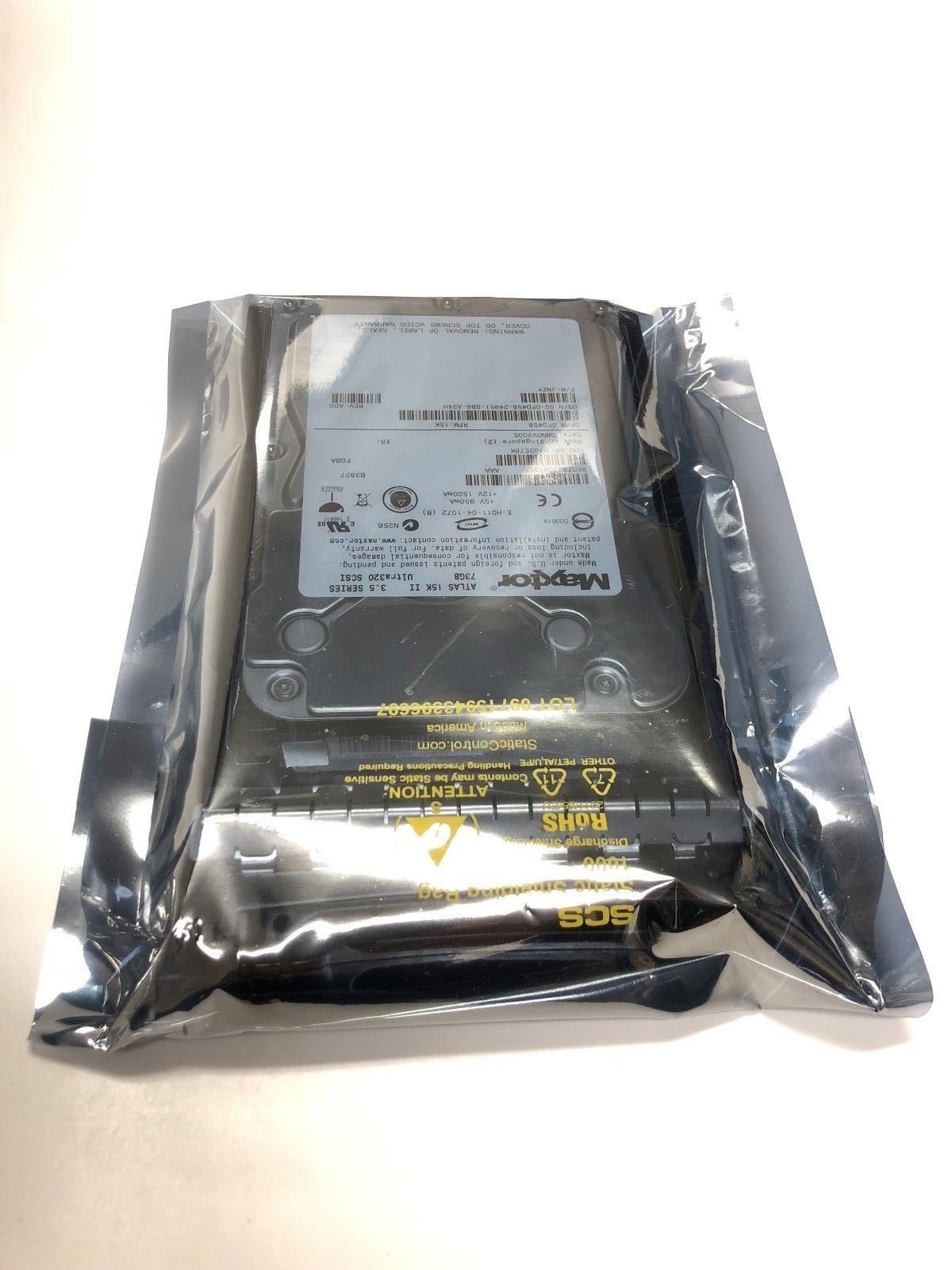 90日保証 再生品 Maxtor Atlas 0 YC 952 10 K V 3 5 Series 146 GB