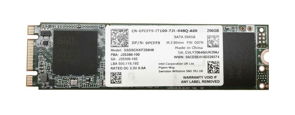 90日保証 再生品 INTEL 256 GB 2 5 SATA SSD M PCFF 9