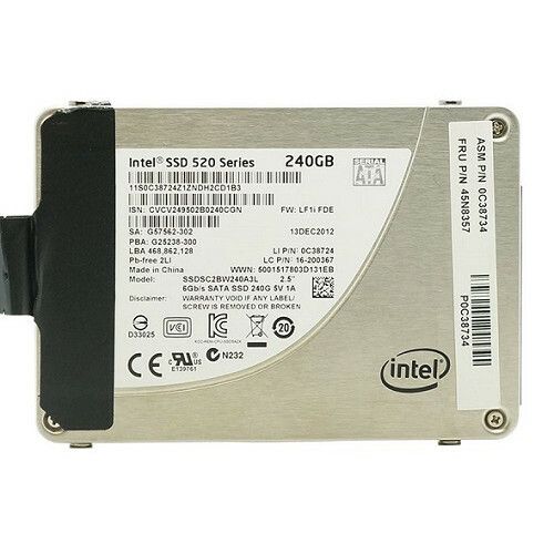90日保証 再生品 45 N 8354 LENOVO 240 GB 6 G SFF 2 5 SATA SSD 8357