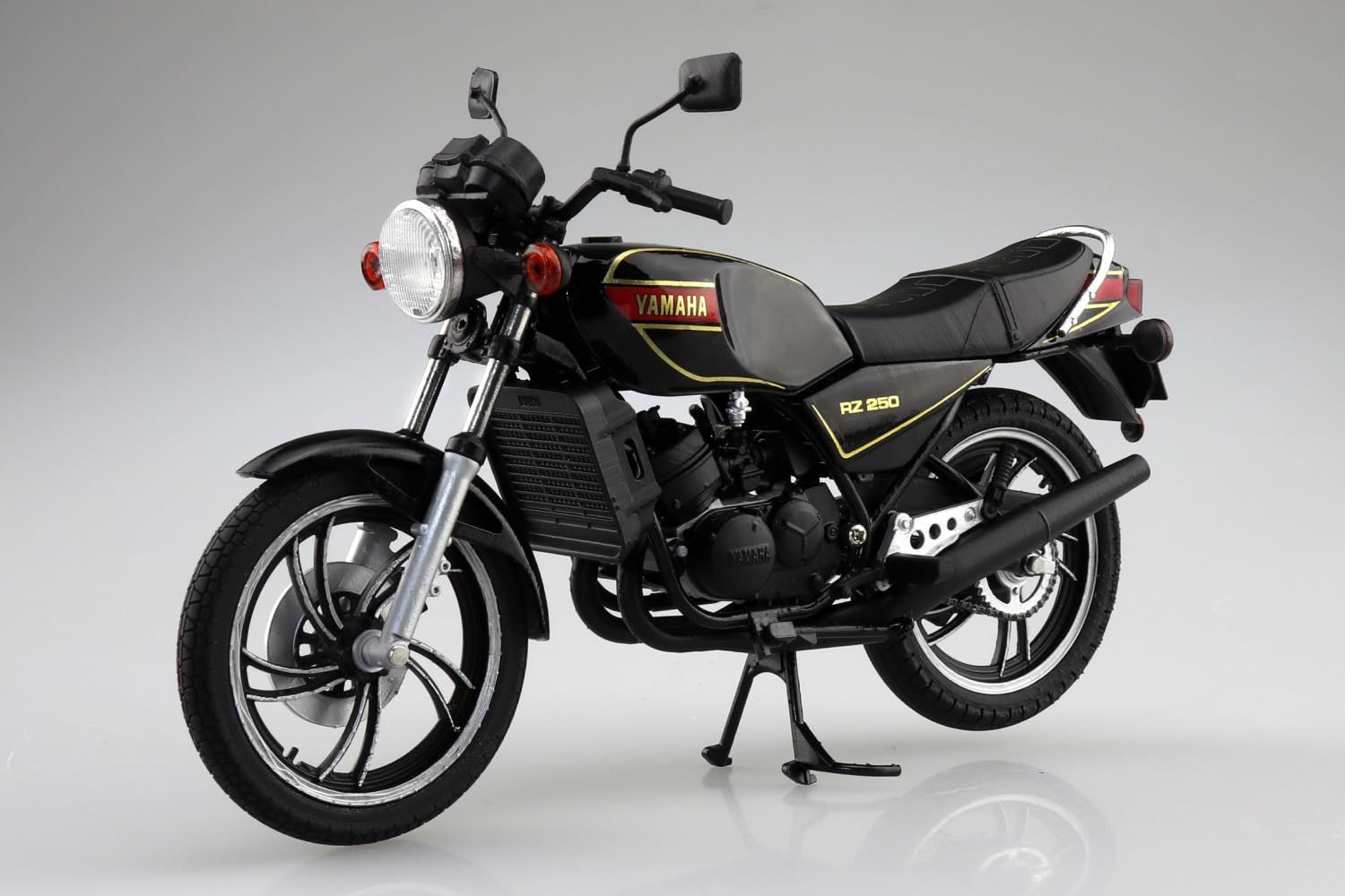 青島文化教材社(AOSHIMA) スカイネット 1/12 完成品バイク ヤマハ RZ250 ニューヤマハブラック 
