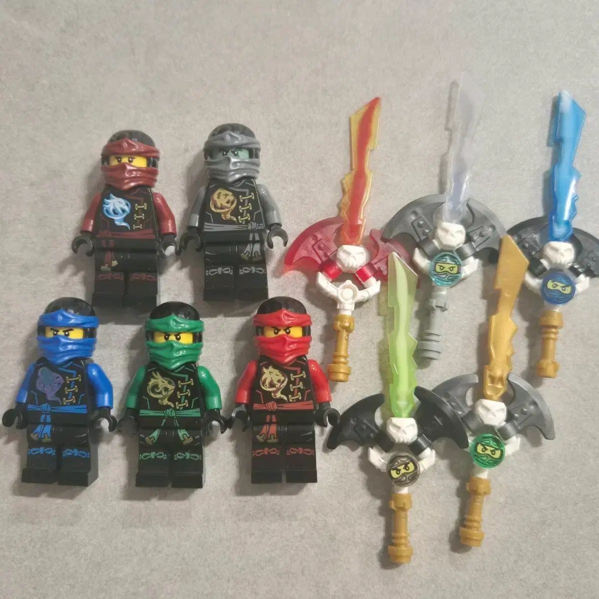 LEGO ニンジャゴー スカイ海賊 ミニフィギュア 武器 まとめ