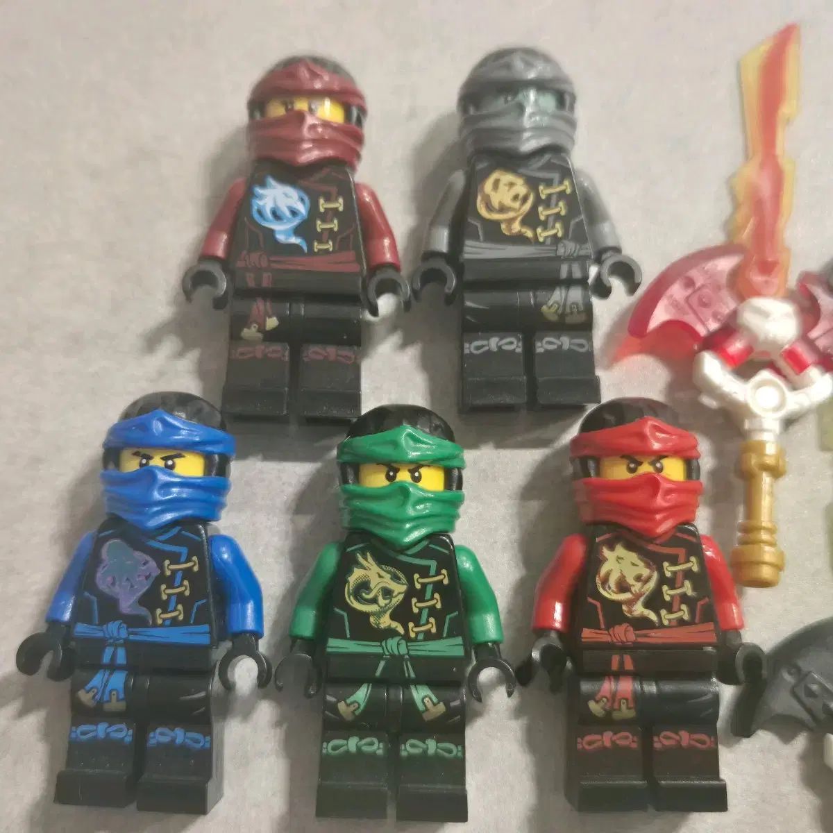 LEGO ニンジャゴー スカイ海賊 ミニフィギュア-武器 まとめ