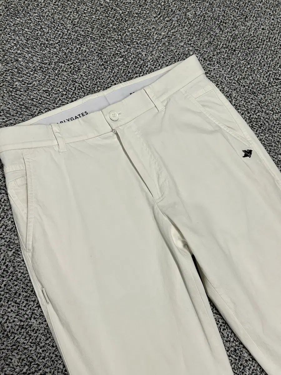 パーリーゲイツ メンズ 31 ゴルフ スイング ホワイト コットン ズボン