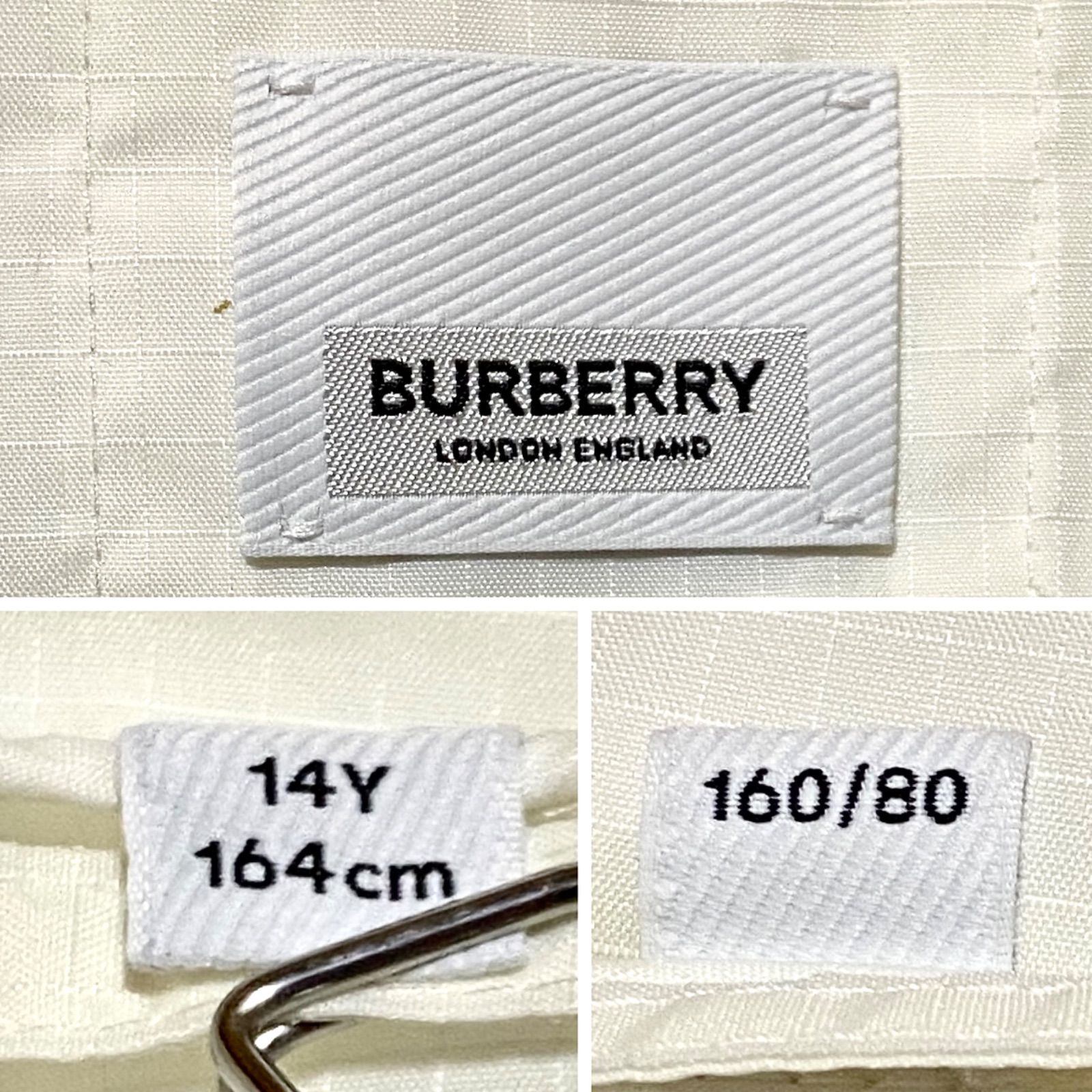 BURBERRY バーバリー マウンテンパーカー ビッグロゴ フード 