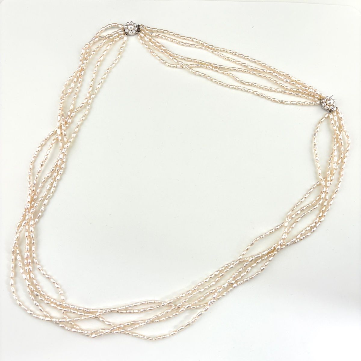 タサキ TASAKI パール デザインネックレス SV シルバー 真珠 タサキ TASAKI パール デザインネックレス SV シルバー 真珠