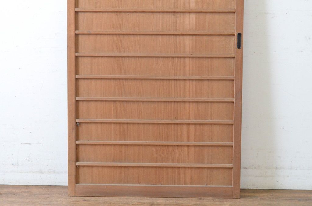 横桟板戸 引き戸