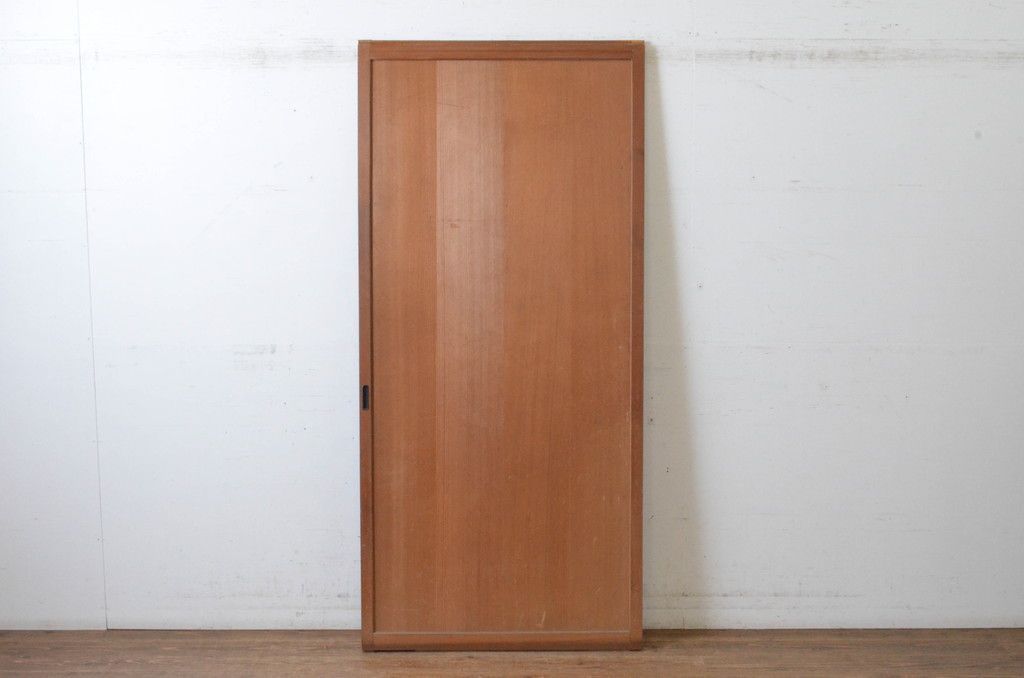  現状販売 舞良戸 アンティーク建具 昭和初期 上手物 柾目 まいらど 横桟板戸 引き戸 4～7営業日前後で発送 修理加工希望の方3ヶ月程で発送 R-065255 ドア 扉 板戸 障子 住宅設備