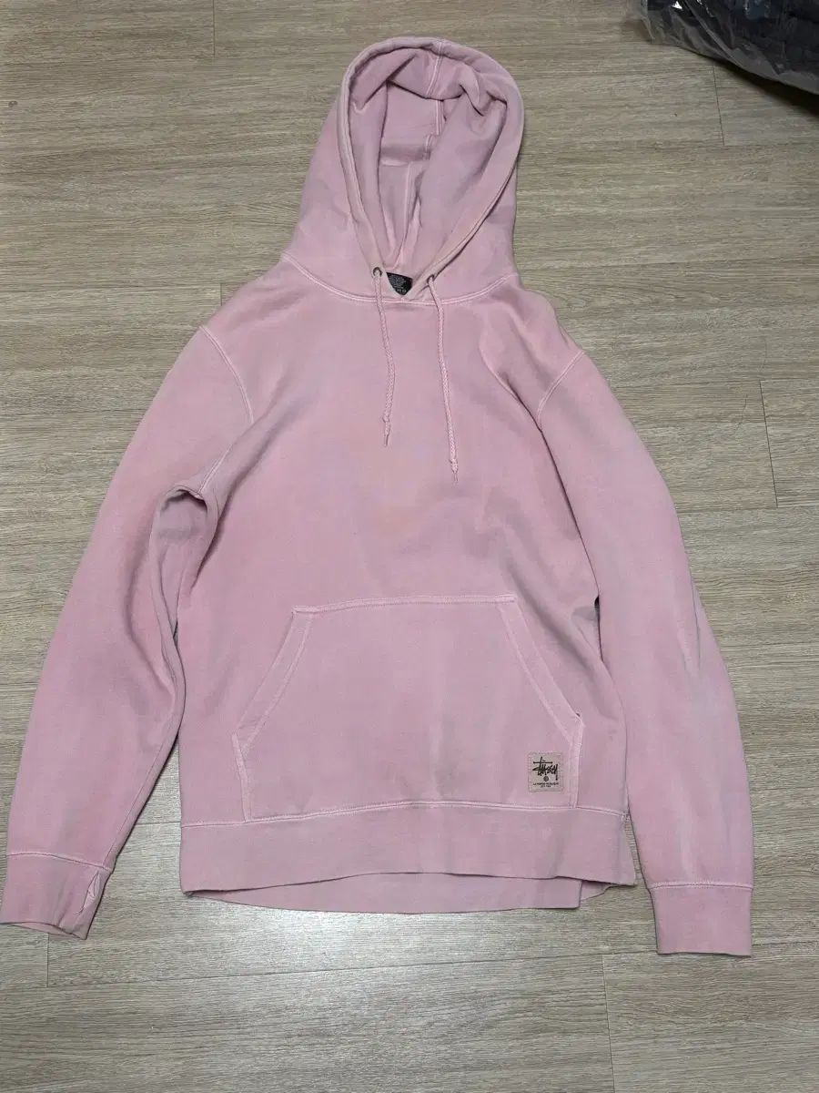 STUSSY 注文 ピンク フードT ステューシー STUSSY パーカー フード