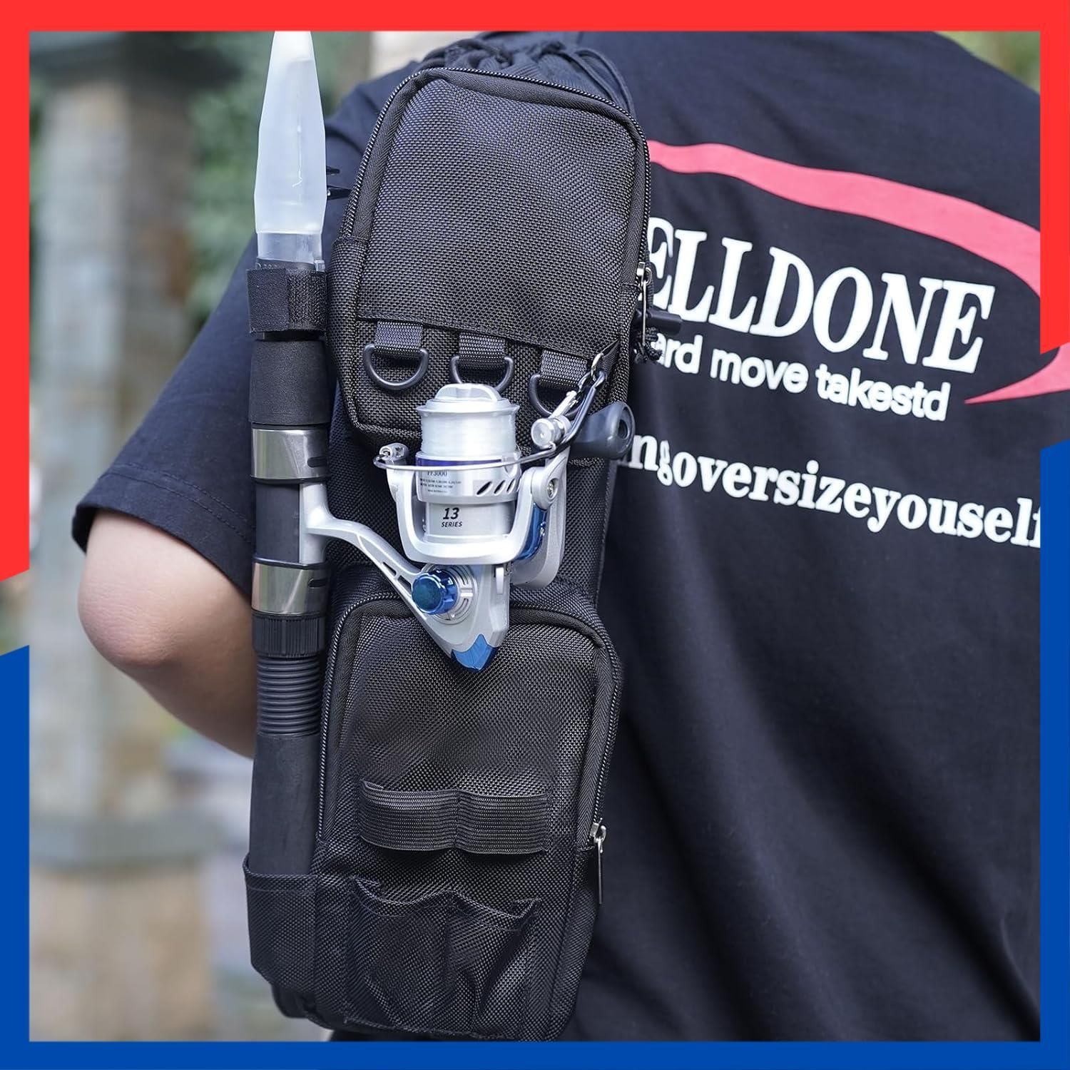 数量 塩水 淡水両用 軽量旅行用釣りギアセット コンパクト釣りルアー 仕掛け 折りたたみスピニング竿リールコンボ 釣り愛好者への贈り物 2.1 M 本入り 2 伸縮式釣り竿リールセット