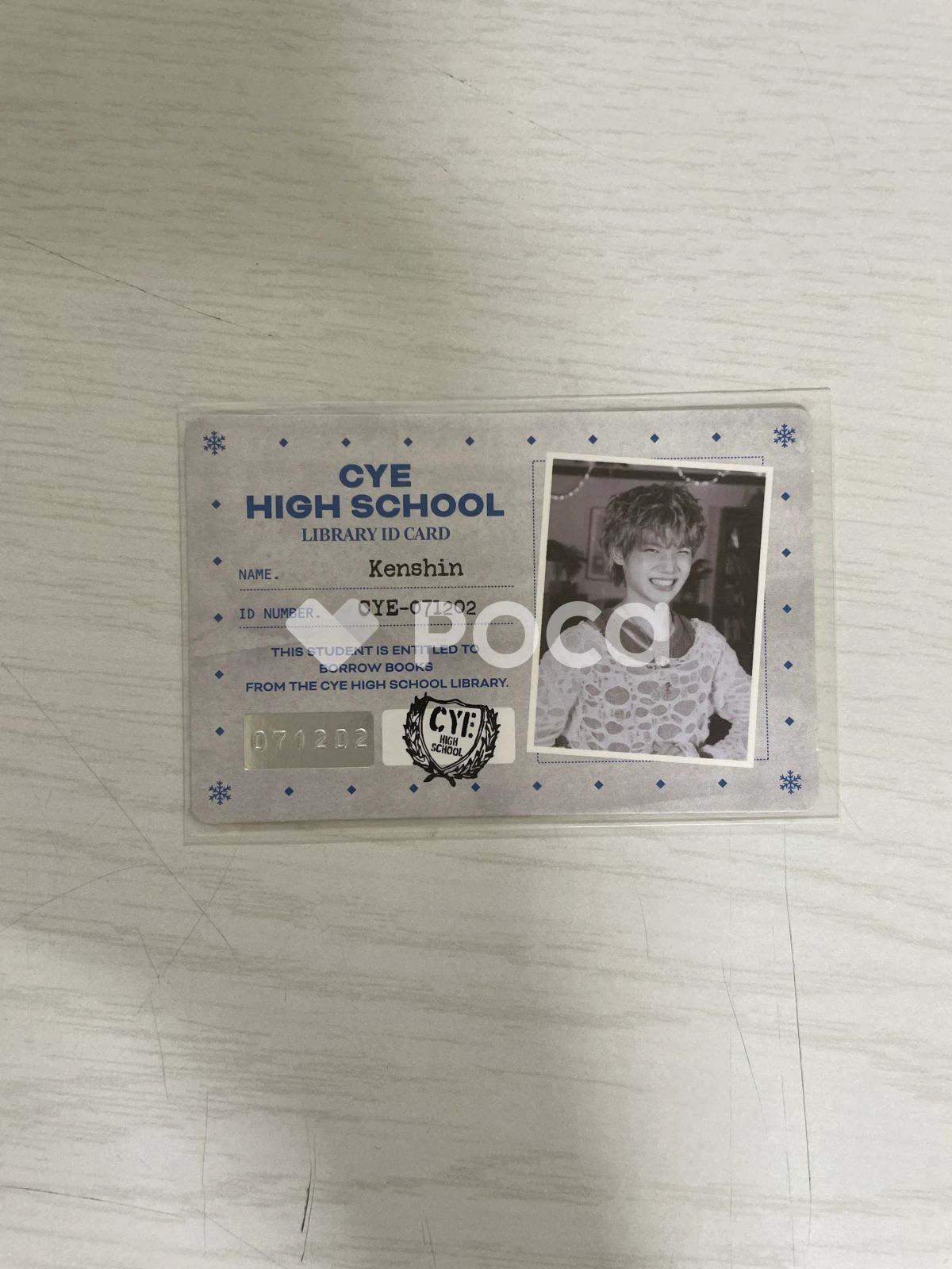 closeyoureyes y summer IDカードver CLOSE YOUR EYES ケンシン Snowy
