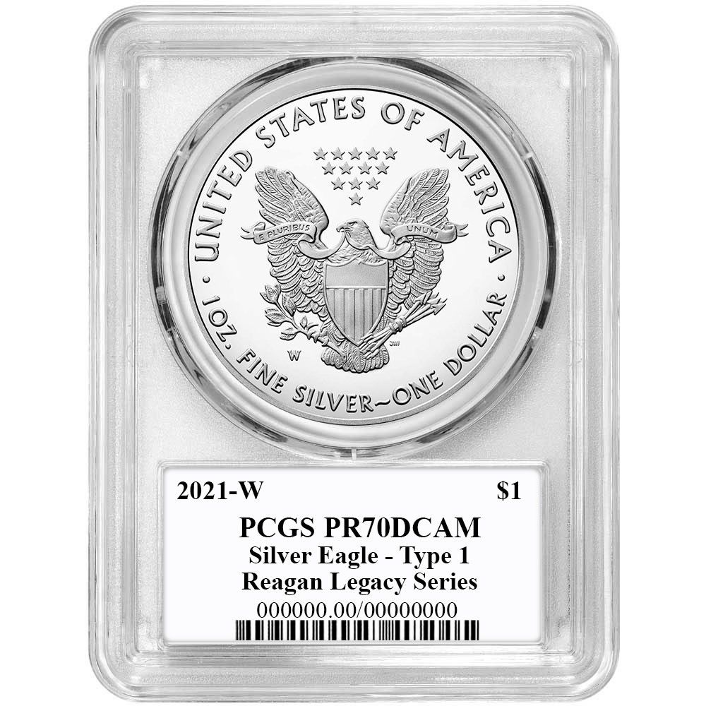 【新品】アメリカン イーグル銀貨2021-W PCGS MS70 T1 シルバー 新品】アメリカン イーグル銀貨2021-W PCGS MS70 T1 シルバー PR70
