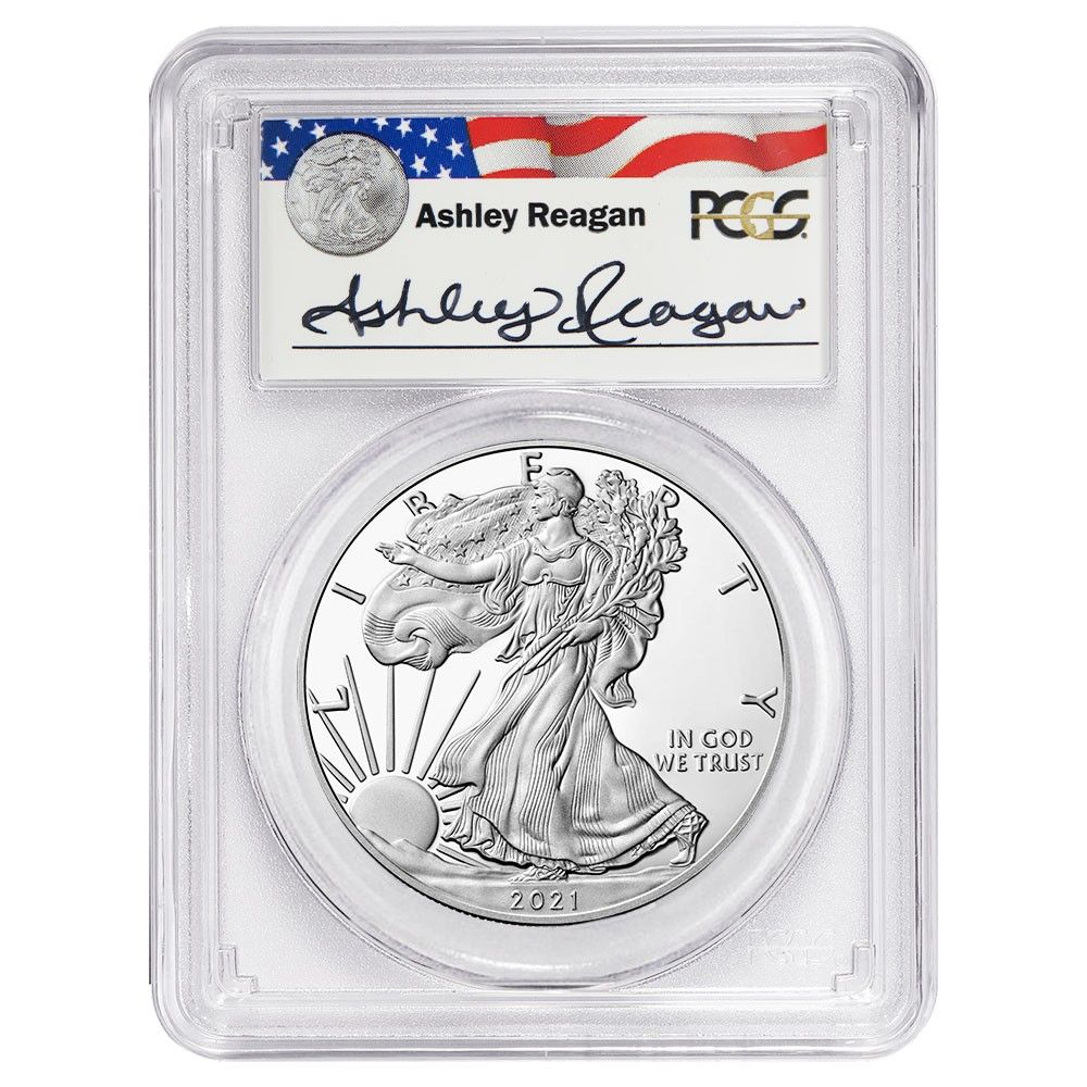 2021-W $1 1オンス T1 プルーフ アメリカン シルバー イーグル PCGS