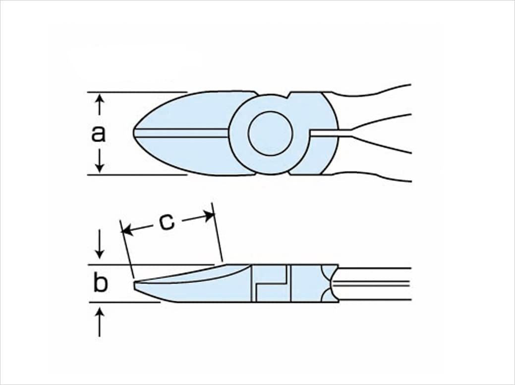 室本鉄工 メリー CT 305-8 超硬ワイヤニッパ