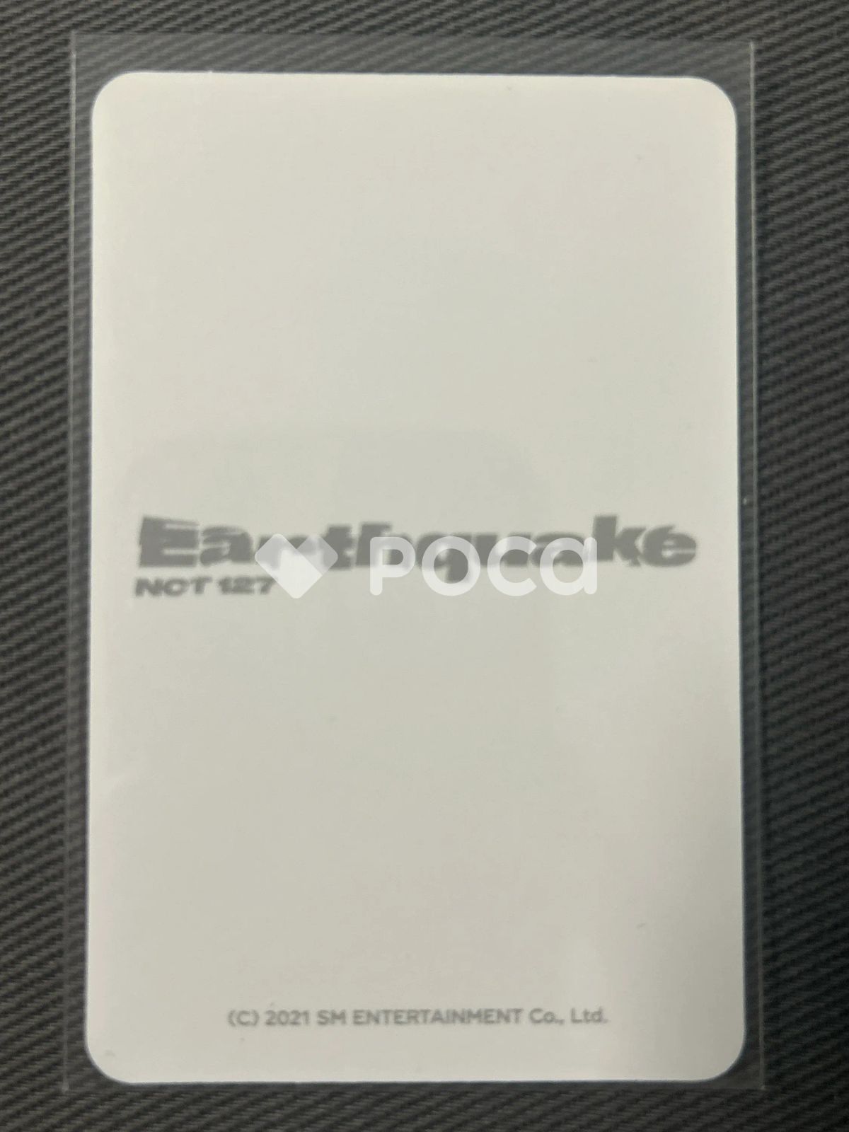 NCT ドヨン PHOTO + LUGGAGE STICKER SET - Earthquake - メルカリ