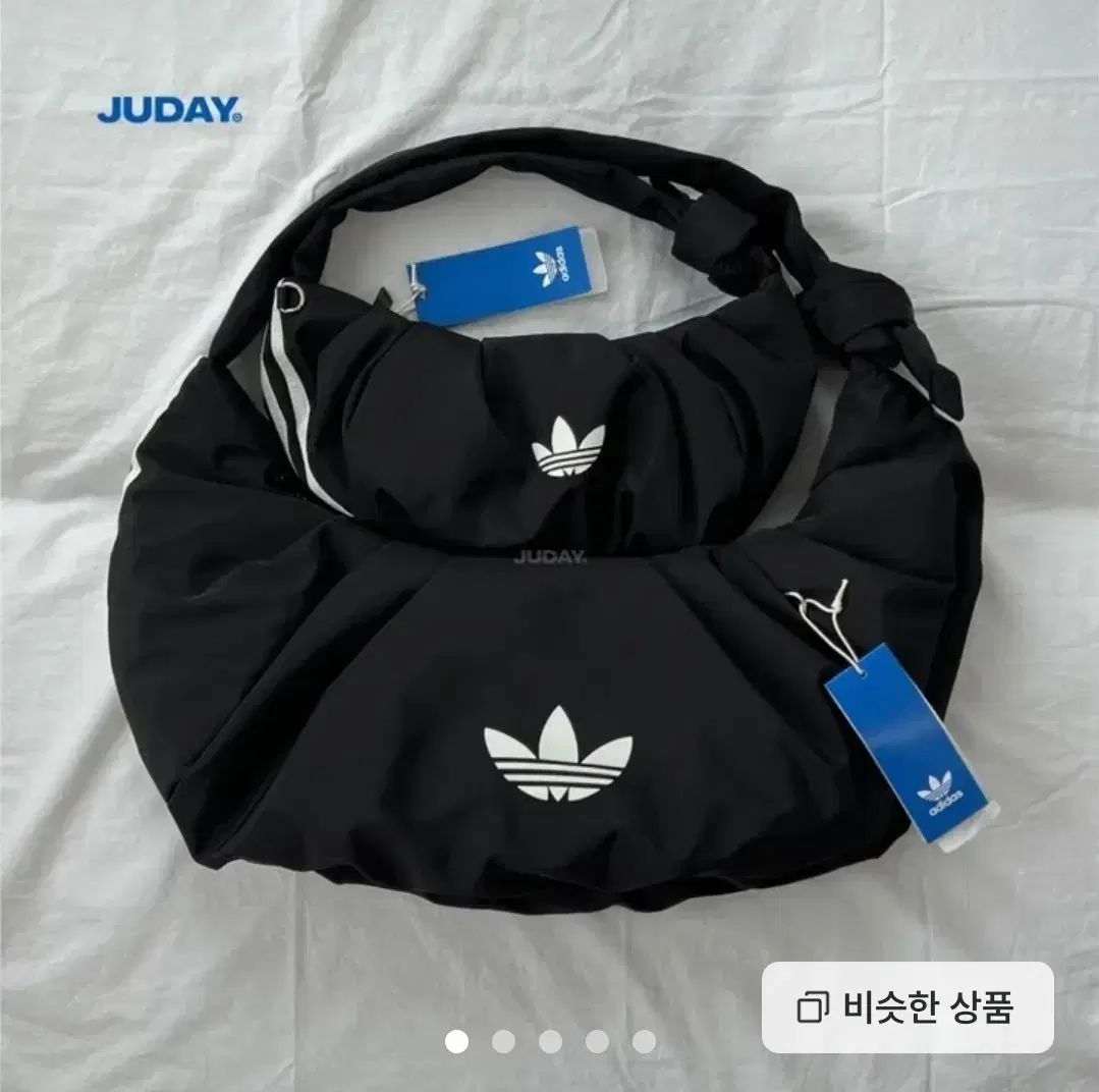 アディダス クルー クロワッサンバッグ ラージ ブラック